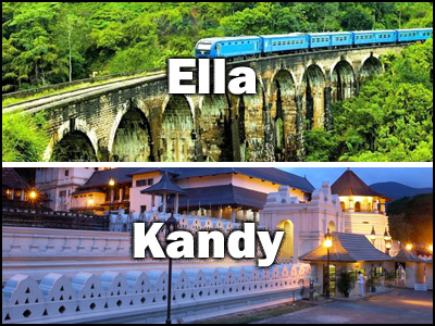 Ella to Kandy or Kkandy to Ella Trnasfer