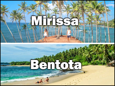 Bentota to  Mirissa or Mirissa to Bentota trnasfer