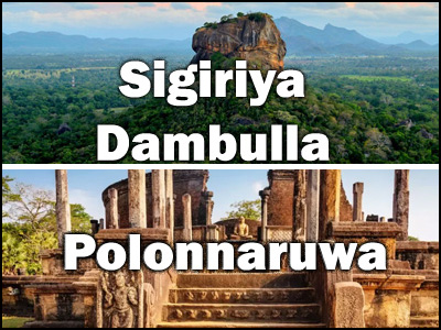 Polonnaruwa to Sigiriya, Dambulla or Sigiriya, Dambulla to Polonnaruwa trnasfer