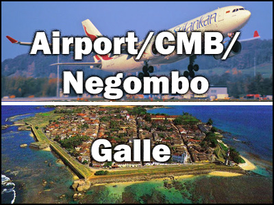 airport-to-galle or galle to airport trnasfer