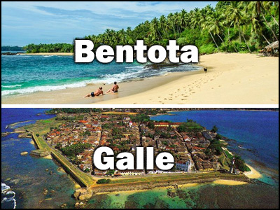 Bentota to Galle or Galle to Bentota
