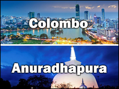 Anuradhapura to Colombo or Colombo to Anuradhapura Trnasfer