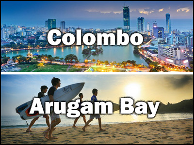 Arugam Bay to Colombo or Colombo to Arugam Bay Trnasfer