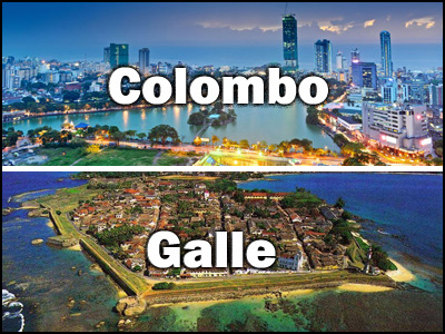 Galle to Colombo or Colombo to Galle Trnasfer