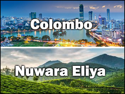 Nuwara Eliya to Colombo or Colombo to Nuwara Eliya Trnasfer