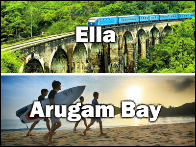 Ella to Arugam Bay or Arugam Bay to Ella Trnasfer