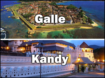 Galle to Kandy or Kandy to Galle Trnasfer