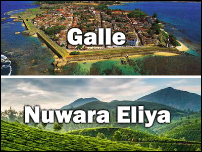 Galle to Nuwara Eliya or Nuwara Eliya to Galle Trnasfer