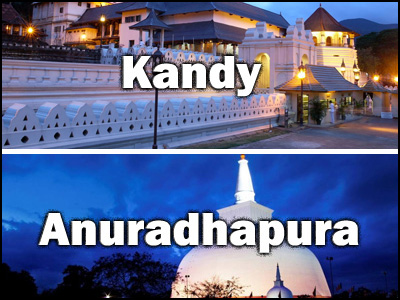 Anuradhapura to kandy or kandy to Anuradhapura trnasfer
