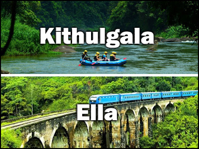 Ella to Kithulgala or Kithulgala to Ella trnasfer