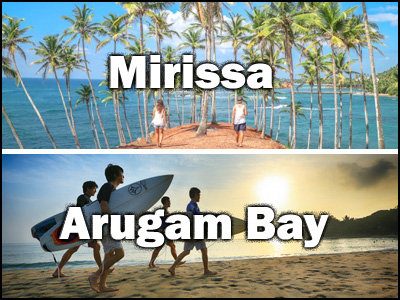 Arugam Bay to galle or Mirissa to Arugam Bay trnasfer